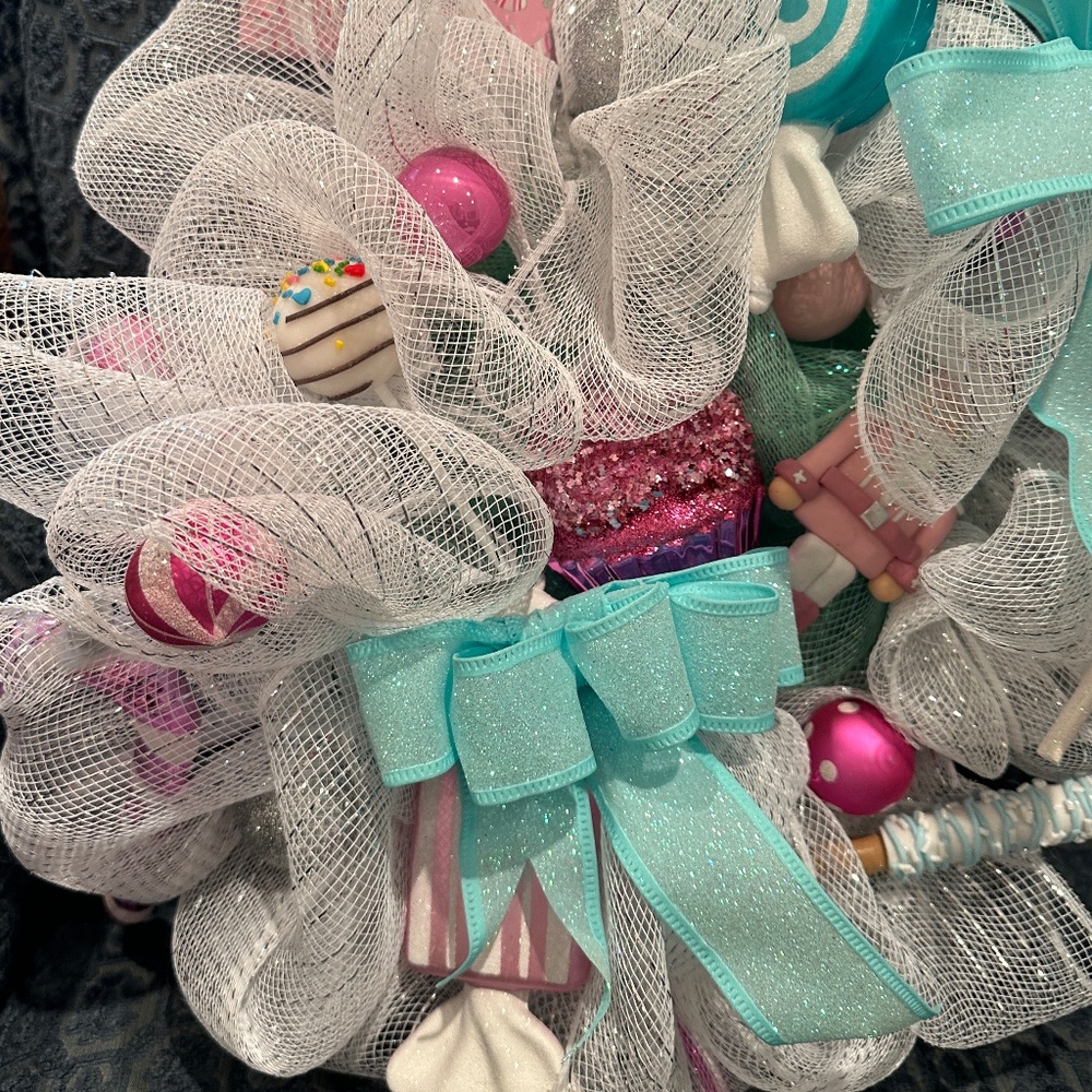 Brand New Hand Made Holiday Wreath